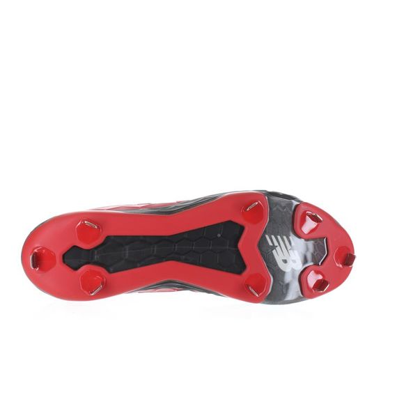 New Balance Mens L3000br4 Black/Red Baseball Cleats Size 16 2E - Picture 4 of 4